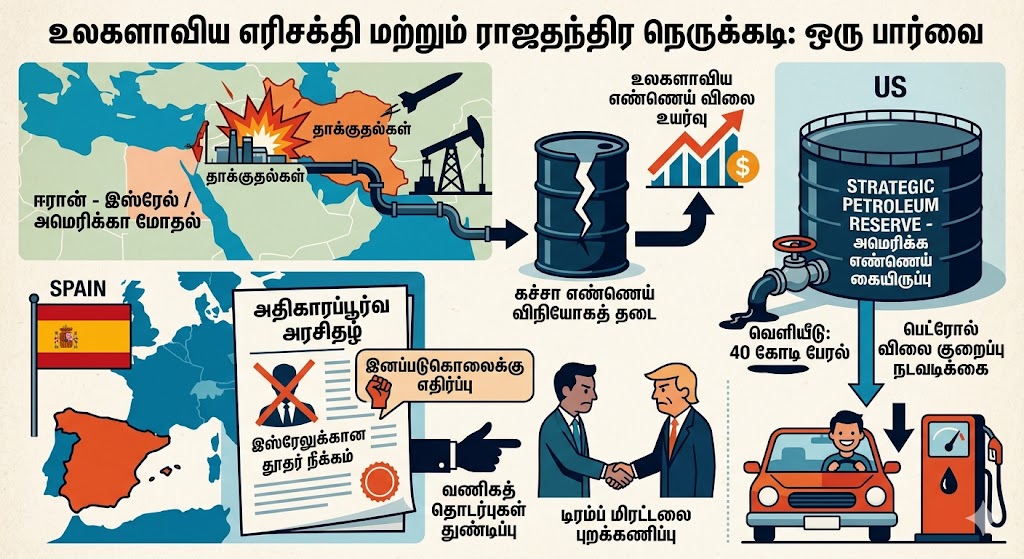 எரிபொருள் விலை உயர்வு: அவசரக்கால கையிருப்பு எண்ணெயை வெளியிட அமெரிக்கா பரிசீலனை