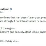 (IRANIAN PRESIDENT Masoud Pezeshkian)பெசெஷ்கியானின் எச்சரிக்கை: “உங்கள் மண்ணில் போரை நடத்த அனுமதிக்காதீர்கள்!