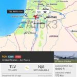 KC-46 Pegasus அல்லது KC-135 Stratotanker ரக விமானம் அவசரமாக இஸ்ரேலில் தரையிறக்கம்