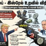 அதிபர் ட்ரம்ப் மற்றும் இஸ்ரேல் பிரதமர் நெதன்யாகு இடையே தற்போது நிலவி வரும் விரிசல்கள் மற்றும் போர்ச் செலவுகள்